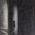 Material preto de pano das calças de brim da tela 10.5oz da sarja de Nimes do Slub da cor para homens