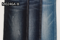a tela da sarja de Nimes do Spandex do algodão 9.1Oz de 150cm para calças de brim veste a tintura do laço do Slub da hachura da roupa do tecido para camisas