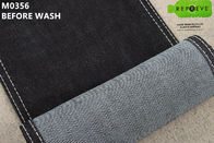 Material elástico reciclado onça de 11 calças de brim do Slub de Repreve para a tela das calças de brim do algodão do homem