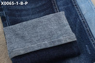 8A 8S 16S 70D material elástico de 11 calças de brim da sarja do assistente de Peached da onça