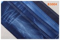 Tela da sarja de Nimes do Slub do estiramento do algodão da hachura 11oz 170 Cm 65% para calças de brim