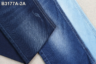 As duplas camada de confecção de malhas falsificadas da tela da sarja da sarja de Nimes de 9,5 onças esticam o material das calças de brim