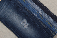 GOTS tela que 100% da sarja de Nimes do algodão de 13,5 onças nenhum azul do estiramento reciclou