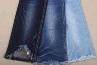 telas coloridas da sarja de Nimes do estiramento do slub do algodão da parte traseira para calças de brim da senhora e calças quentes