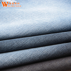 Calças de brim 100% francesas de Terry Knitted Denim Fabric For do algodão do índigo