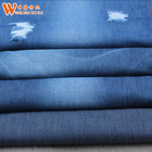 Tela 70%Cotton 28%Polyester 2%Spandex da sarja de Nimes de Stocklot do vestuário do projeto de Turquia
