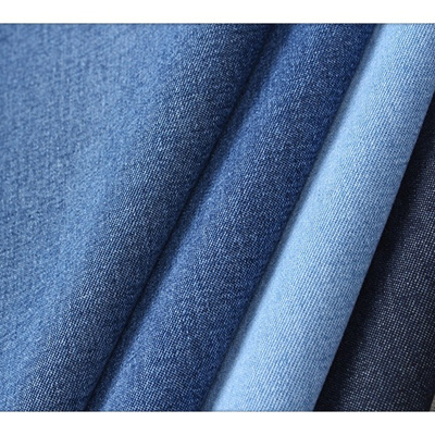 63" 8oz obscuridade de pouco peso - calças azuis de Jean Fabric For Shirts And da sarja de Nimes do TC