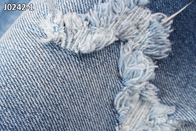 Parte traseira branca de 11,7 telas pequenas da sarja de Nimes do estiramento do Spandex do algodão da onça