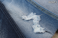 Obscuridade da tela da sarja de Nimes do estiramento da luz do algodão - cor azul uma largura de 58 polegadas