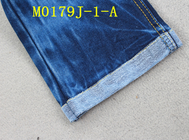 11oz irregulares tecem a tela da sarja de Nimes do Spandex do algodão para o revestimento mercerizado mulheres