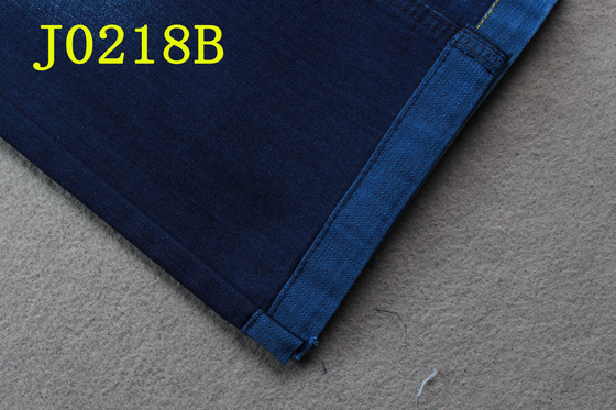 Tela da sarja de Nimes 9OZ com descolagem azul da parte traseira do Spandex do poliéster do algodão de Tencel 3/1 de sarja do assistente