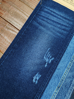 89%C 11%P 12.8OZ Homens Jeans sem alongamento Tecido Azul escuro