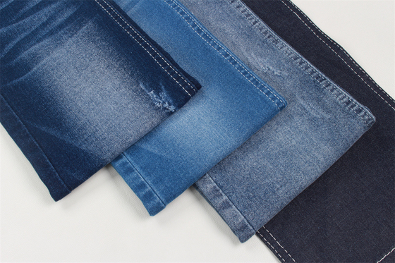 9.5 OZ Tecido de denim para homem mulheres jeans com parte traseira preta