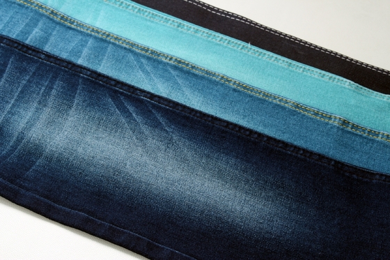 Tecido de algodão, poliéster, spandex e denim para estiramento e aparência elegante