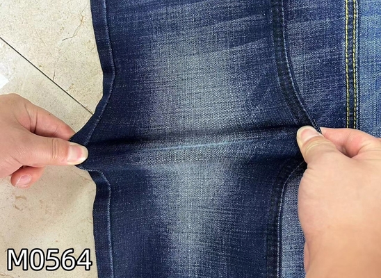 2025 Venda Quente 11 oz azul escuro estiramento tecido denim para jeans