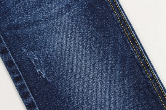 Venda a quente e por grosso de tecido de jeans azul escuro