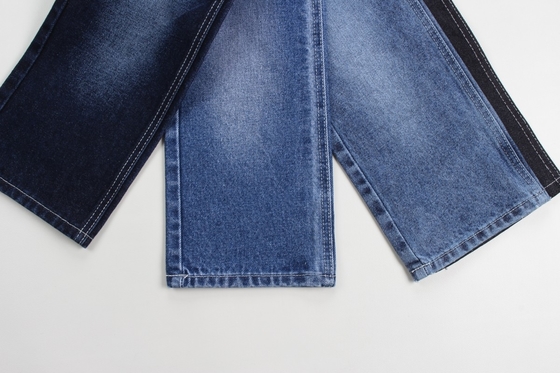 Varejo de 100% de algodão Tecidos rígidos de denim azul escuro para jeans