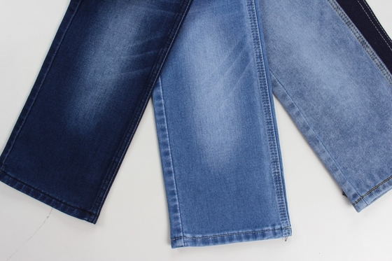 Venda a retalho de tecido de denim de 10 onças de tecido de jeans azul escuro