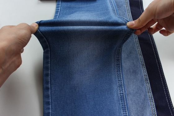 Venda a retalho de tecido de denim de 10 onças de tecido de jeans azul escuro