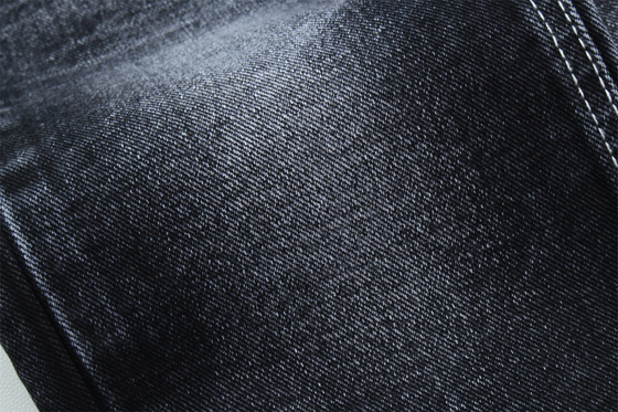 14oz preço competitivo Tecido preto denim para homem jeans ou jaqueta traseira preto de alta qualidade para jeans de marca
