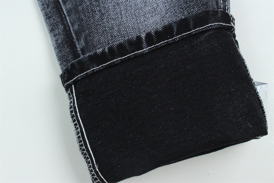 14oz preço competitivo Tecido preto denim para homem jeans ou jaqueta traseira preto de alta qualidade para jeans de marca
