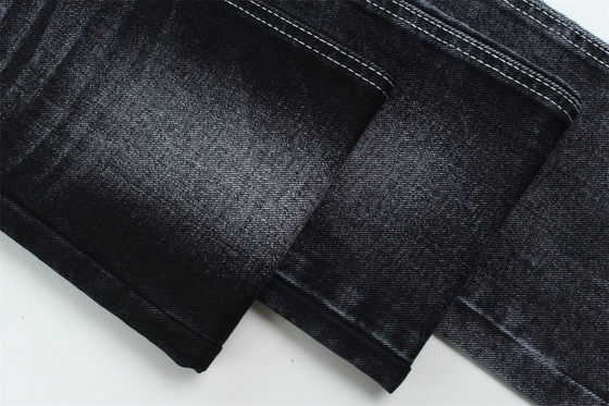14oz preço competitivo Tecido preto denim para homem jeans ou jaqueta traseira preto de alta qualidade para jeans de marca