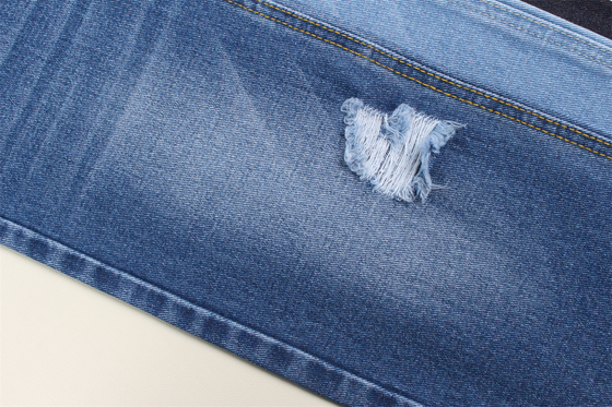 Tecido de denim azul escuro de 12 oz para jeans ou jaqueta masculina
