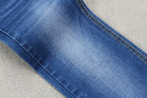 9.5 Oz Denim de alta estiragem com barras de warp Skinny jeans de alta estiragem de melhor qualidade