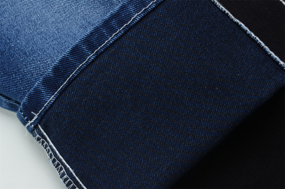 12 oz preço acentuado baixo estiramento denim tecido para o homem trabalho usar jeans traseiro preto preço competitivo de Weilong têxtil