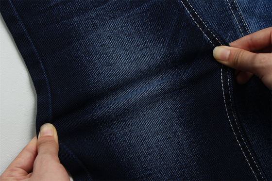 12 oz preço acentuado baixo estiramento denim tecido para o homem trabalho usar jeans traseiro preto preço competitivo de Weilong têxtil