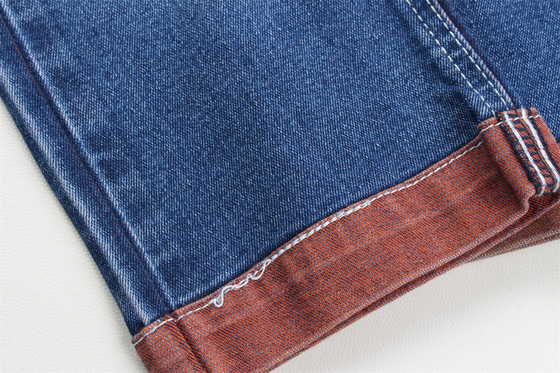 Grosso 10 oz Tecido de denim colorido na parte traseira para jeans