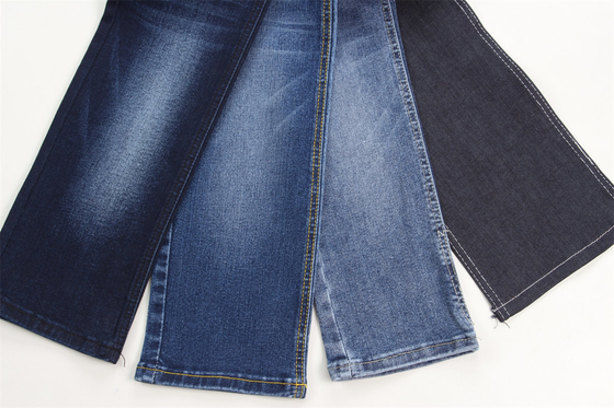 Grátis 10,9 Oz Warp Slub High Stretch Tecido Denim Para Jeans