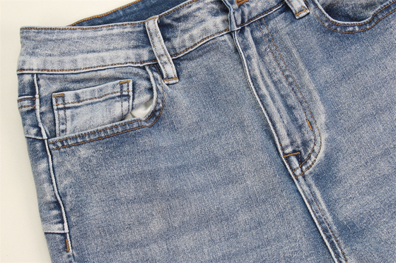 180cm Largura 10 oz Preço barato Produtos prontos Fábrica de tecido denim para jeans de senhora