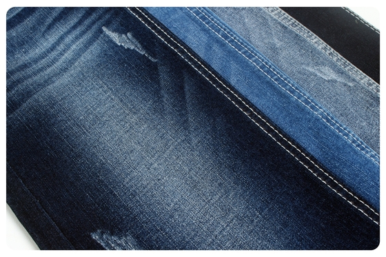 Tecido de denim de alongamento para calças largas Spandex alto