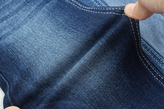 Tecido de denim de alongamento para calças largas Spandex alto