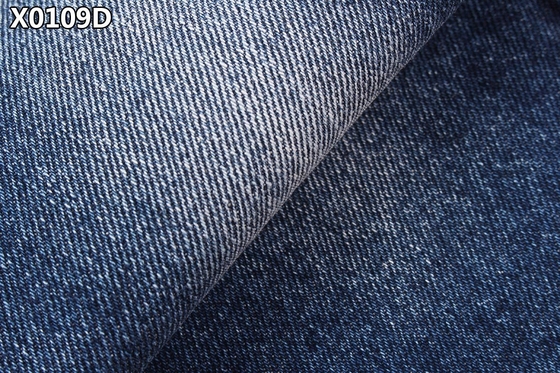 Tecido de algodão pesado vintage 14,5 oz tecido apertado 6 x 6 TWILL fresco algodão esticável respirável