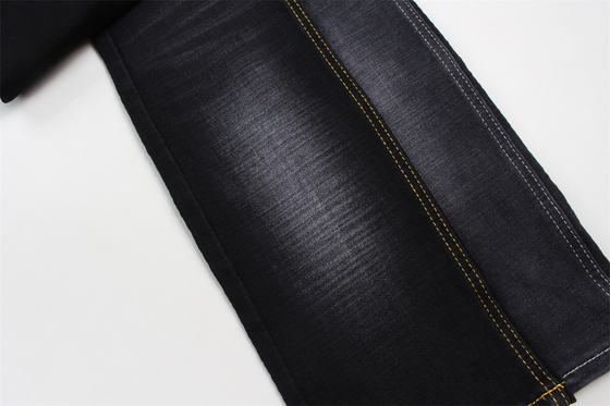 11.5 Oz Cross Slub Black Backside Denim Fabric For Man Jeans Índia Mercado Estilo China Fábrica em Guangdong