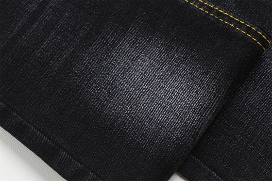 11.5 Oz Cross Slub Black Backside Denim Fabric For Man Jeans Índia Mercado Estilo China Fábrica em Guangdong