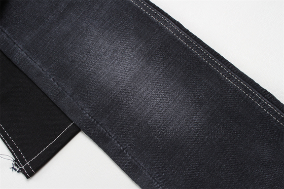 11.5 Oz Cross Slub Black Backside Denim Fabric For Man Jeans Índia Mercado Estilo China Fábrica em Guangdong