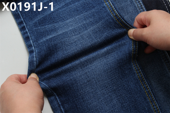 11 Oz Cross Slub Tecido Denim Azul Escuro Para Homem Jeans Alto Estiramento Estilo do Mercado da Índia Tecido de Venda Quente