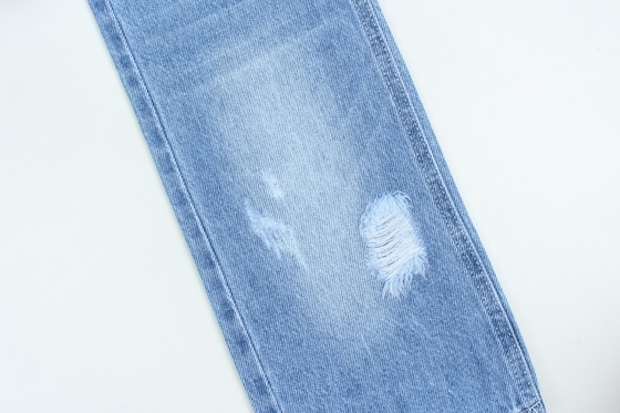 Varejo por grosso 7000 metros Stock 10,5 oz 100% algodão rígido jeans tecido