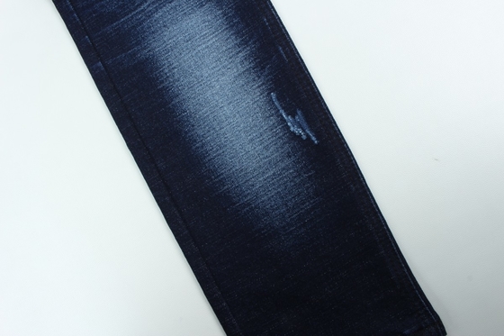 Grátis 13,3 oz azul escuro TR tecelamento slub calça jeans tecido