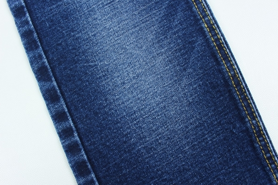 Grátis 13,3 oz azul escuro TR tecelamento slub calça jeans tecido
