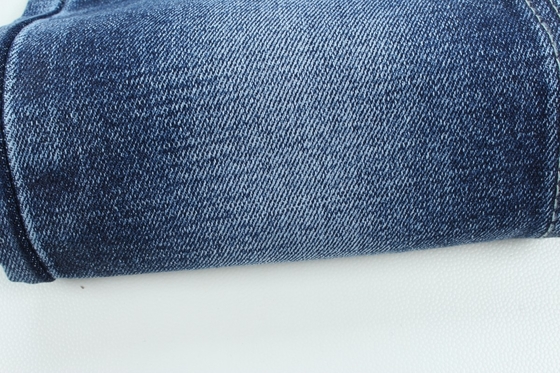 Grátis 13,3 oz azul escuro TR tecelamento slub calça jeans tecido