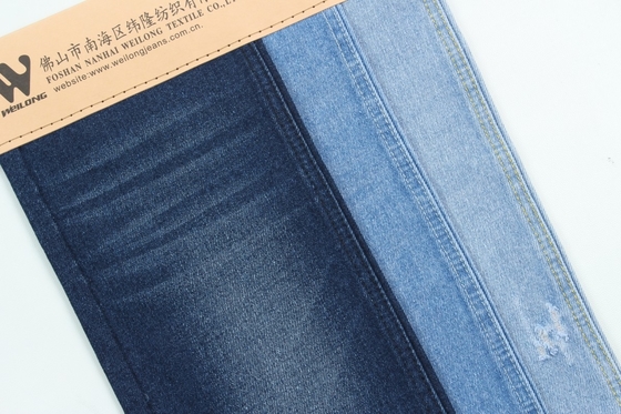 9000 Yards 13 Oz Tecido TC Denim Em Azul Escuro