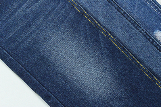 Nova tendência de moda reciclagem algodão tecido denim 100% algodão 10,5 oz ecológico