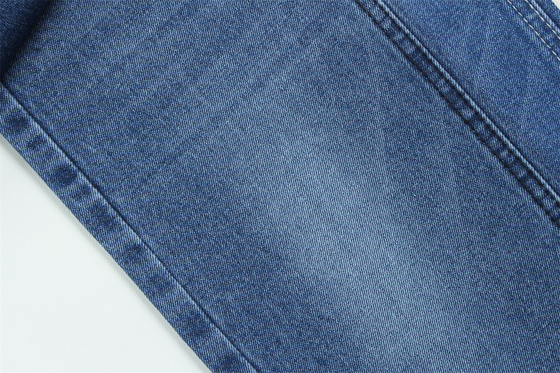 Nova tendência de moda reciclagem algodão tecido denim 100% algodão 10,5 oz ecológico