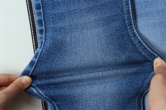 10 Oz Super Stretch Denim Tecido Para Homem de Verão Jeans Algodão Poliéster Rayon Spandex Rough And Wild