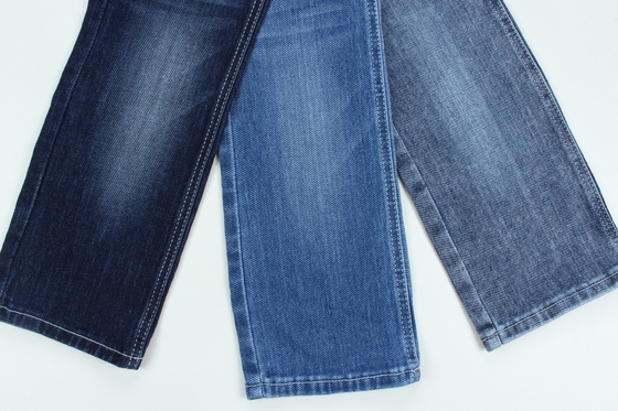 Tecelagem especial 11 Oz Suavidade e Warp Slub tecido jeans denim tecido