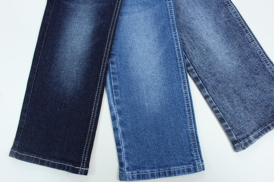 Algodão Spandex 11 oz Vermelho escuro Warp Slub Tecido Denim Jeans Tecido